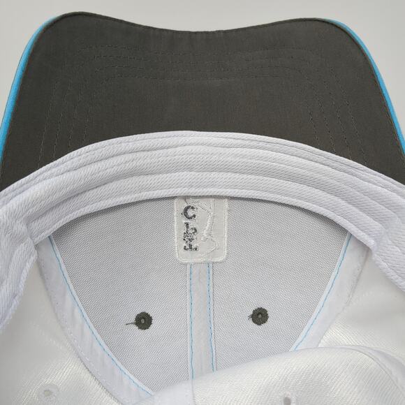 TPC Golf Scottsdale Strapback Baseball Cap Gray One Size Mid Fit Ahead Headgear - Picture 8 of 9